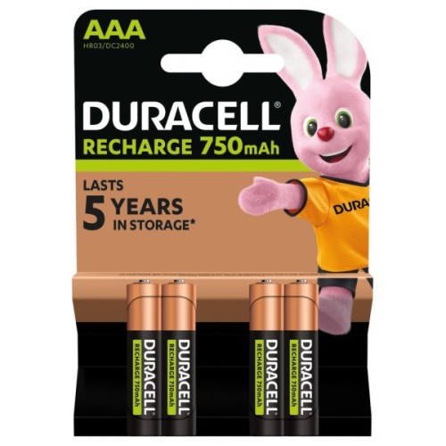 Акумулятор Duracell AAA HR03 750mAh * 4 (5007331)