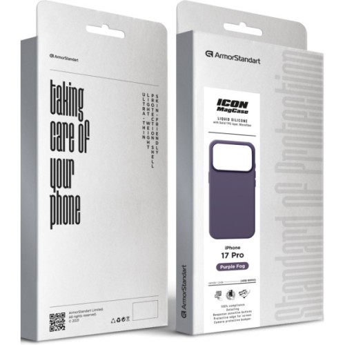 Чохол до мобільного телефона Armorstandart ICON2 MagCase Apple iPhone 17 Pro Purple Fog (ARM88993)