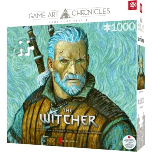 Пазл GoodLoot The Witcher Geralt of Rivia & Vincent van Gogh 1000 ел. (5908305247548)