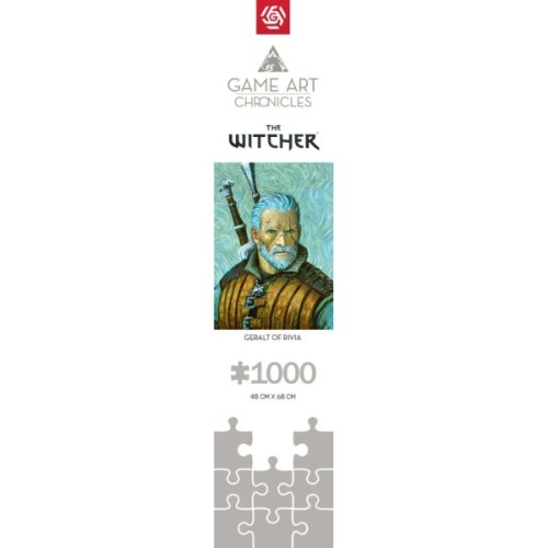 Пазл GoodLoot The Witcher Geralt of Rivia & Vincent van Gogh 1000 ел. (5908305247548)