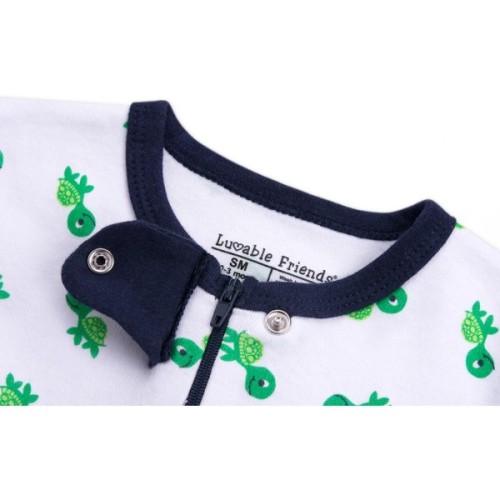 Чоловічок дитячий Luvable Friends на кнопках з малюнками черепашок для хлопчиків (83155.G.6-9)