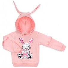 Кофта дитяча Breeze з зайчіком (16185-86G-pink)