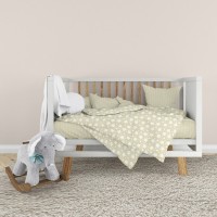 Дитячий постільний набір Home Line Зорі в горох (пудровий) (183208)