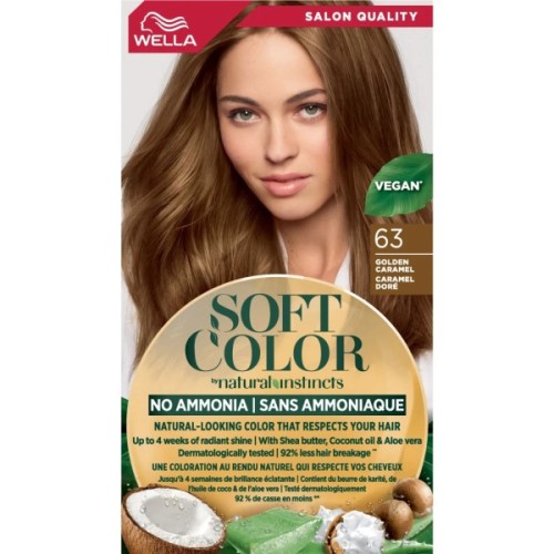 Фарба для волосся Wella Soft Color Безаміачна 63 - Карамель (3614228865807)