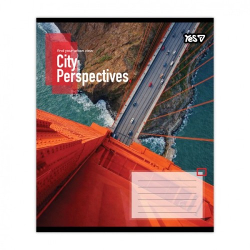 Зошит Yes City perspectives А5 48 аркушів лінія (769078)