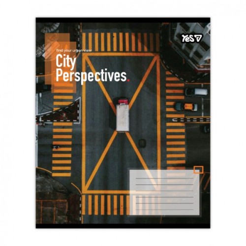 Зошит Yes City perspectives А5 48 аркушів лінія (769078)