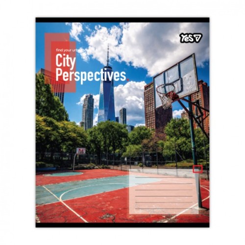 Зошит Yes City perspectives А5 48 аркушів лінія (769078)