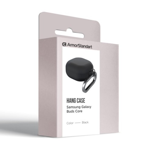 Чохол для навушників Armorstandart Hang Case For Samsung Galaxy Buds Core Black (ARM88041)