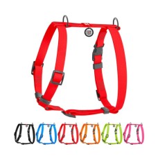 Шлея для собак WAUDOG Waterproof Н-подібна анатомічна XL червона (32453)