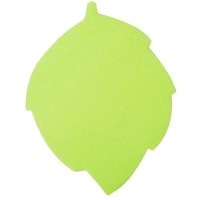 Папір для нотаток Buromax with adhesive layer "Leaf", 50 sheets, NEON colors mix (BM.2367-99)