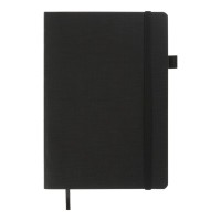 Книга записна Buromax COLOR TUNES А5 96 аркушів лінія, чорний (BM.295200-01)