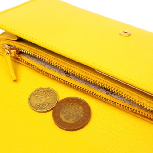 Портмоне Tony Bellucci З натуральної шкіри Жовте (21975)