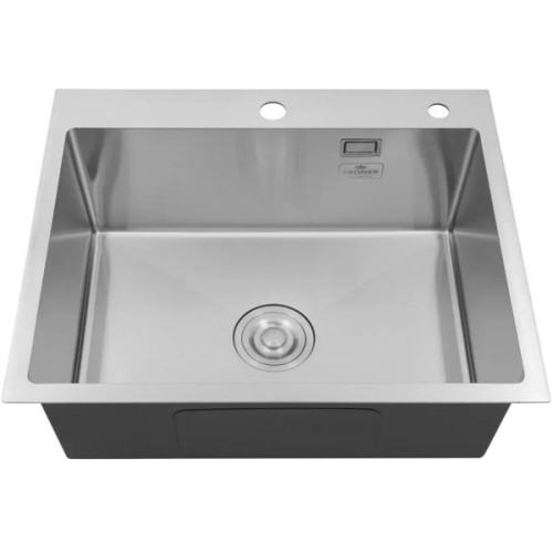 Мийка кухонна Kroner Geburstet-6050HM (CV022802)