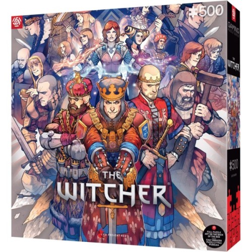 Пазл GoodLoot The Witcher Northern Realms 500 елементів (5908305246756)