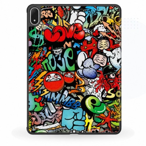 Чохол до планшета BeCover Smart Case Oppo Pad Mini (OPD2515) 8.8" Graffiti (715820)