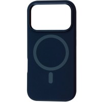 Чохол до мобільного телефона BeCover FIBRA Silicone OmniMag Apple iPhone 17 Pro Deep Blue (716216)