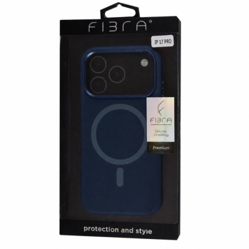 Чохол до мобільного телефона BeCover FIBRA Silicone OmniMag Apple iPhone 17 Pro Deep Blue (716216)