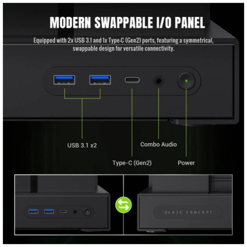 Корпус для ПК Gamemax Blade Concept