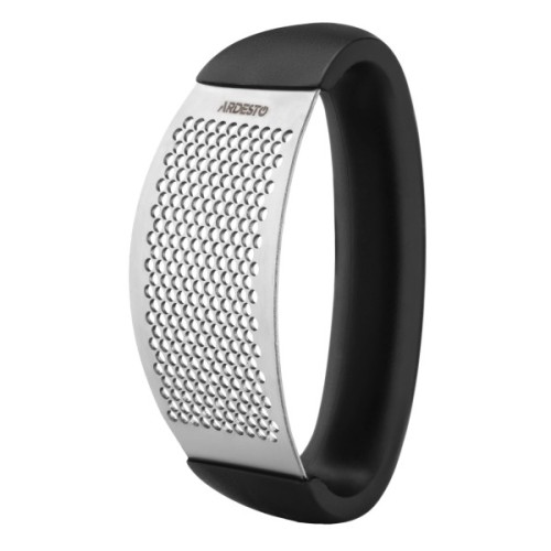 Прес для часнику Ardesto Gemini, 12см, нержавіюча сталь, пластик, чорний (AR7002B)