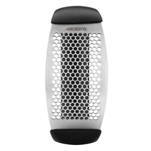 Прес для часнику Ardesto Gemini, 12см, нержавіюча сталь, пластик, чорний (AR7002B)