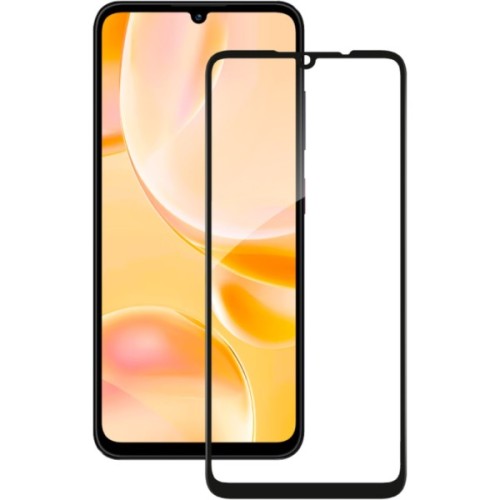 Скло захисне ACCLAB Full Glue ZTE Blade A55 Black (1283126598852)