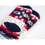 Шкарпетки дитячі Bross махрові новорічні (9901-2-4-blue)