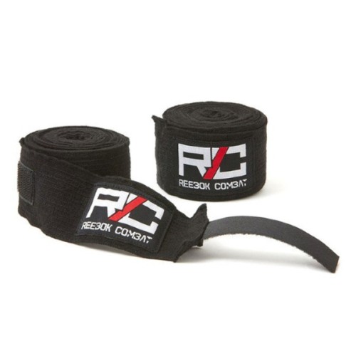 Бинт для спорту Reebok Combat Hand Wraps RSCB-11158 чорний Уні 180 см (5055436116011)
