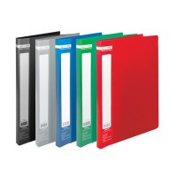 Папка-швидкозшивач Buromax JOBMAX A4 пластикова, асорті (BM.3406-99)