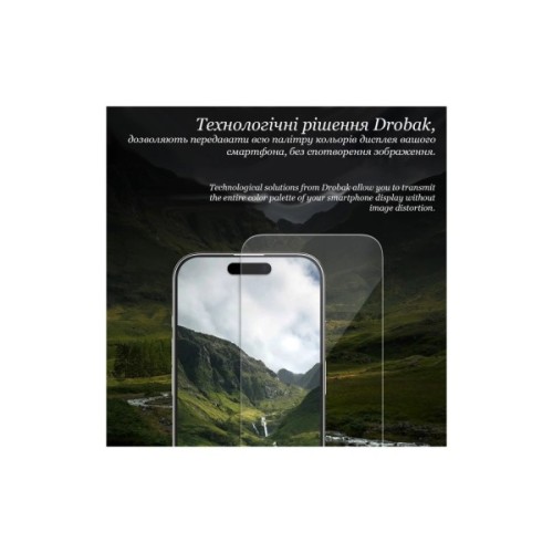 Скло захисне Drobak Clear glass A+ Apple iPhone 17 Air (151576)