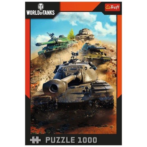 Пазл Trefl World of Tanks: Танки в бою 1000 елементів (5900511109436)