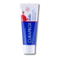 Дитяча зубна паста Curaprox Kids з фтором 950 ppm від 2 років смак полуниці 60 мл (TPkids950S)