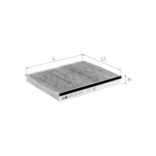 Фільтр салону ALPHA FILTER AF5125a