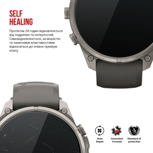 Плівка захисна Armorstandart hydrogel Garmin Fenix 9 Pro Solar 47mm 6 pcs (ARM94002)