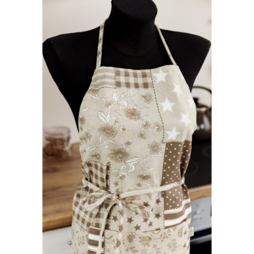 Фартух Прованс Печворк беж (031636)