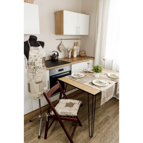 Фартух Прованс Печворк беж (031636)