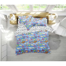 Постільна білизна MirSon Бязь 17-0511 Bombs Сімейний 160x220 (2200003634006)