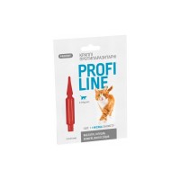Краплі для тварин ProVET Profiline інсектоакарицид для котів 4-8 кг 1/1 мл (4823082431120)