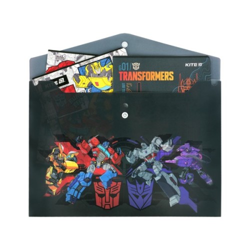 Папка - куточок Kite А4 Transformers (TF25-244)