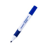 Маркер Axent для сухостираємих дошок Comfort Grip 2 мм круглих Синій (2552-02-A)