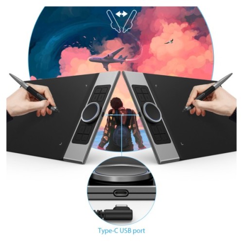 Графічний планшет XP-Pen Deco Pro Black (Deco Pro M)