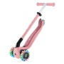 Самокат Globber серії Go Up Active 360 пастельно-рожевий Колеса з підсвічуванням (749-310)