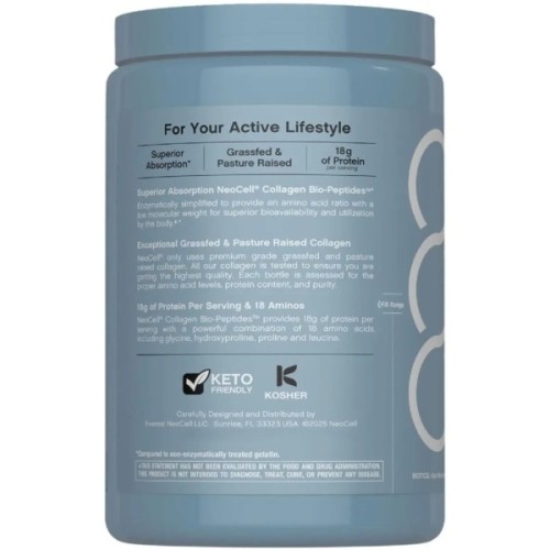 Вітамінно-мінеральний комплекс Neocell Біо-пептиди колагенового протеїну, без смаку, Collagen Prote (M58503)