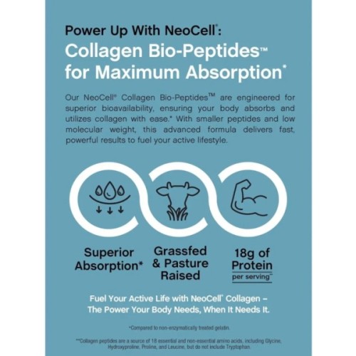 Вітамінно-мінеральний комплекс Neocell Біо-пептиди колагенового протеїну, без смаку, Collagen Prote (M58503)
