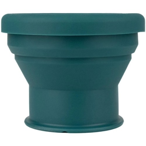 Чашка туристична Tribe Collapsible Shot 90 мл з кришкою, ocean (T-FF-0030-ocean)