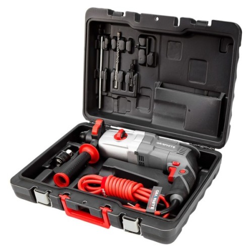 Перфоратор Graphite SDS-plus, 800Вт, 2.8Дж, кейс 3.28кг (58G538)