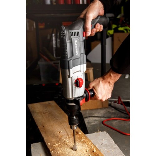 Перфоратор Graphite SDS-plus, 800Вт, 2.8Дж, кейс 3.28кг (58G538)