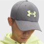 Кепка Under Armour UA Men's UA Blitzing темно-сірий/салатовий 1376700-025 M/L (197779674775)