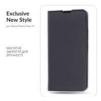 Чохол до мобільного телефона BeCover Exclusive New Style Xiaomi Redmi Note 15 4G Black (715931)