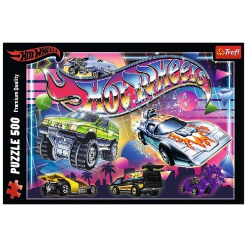 Пазл Trefl Hot Wheels атмосфера 80-х 500 елементів (5900511375381)