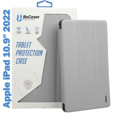 Чохол до планшета BeCover TPU Edge mount Apple Pencil Apple iPad 10.9" 2022/24/11" 2025 Gray (708484)